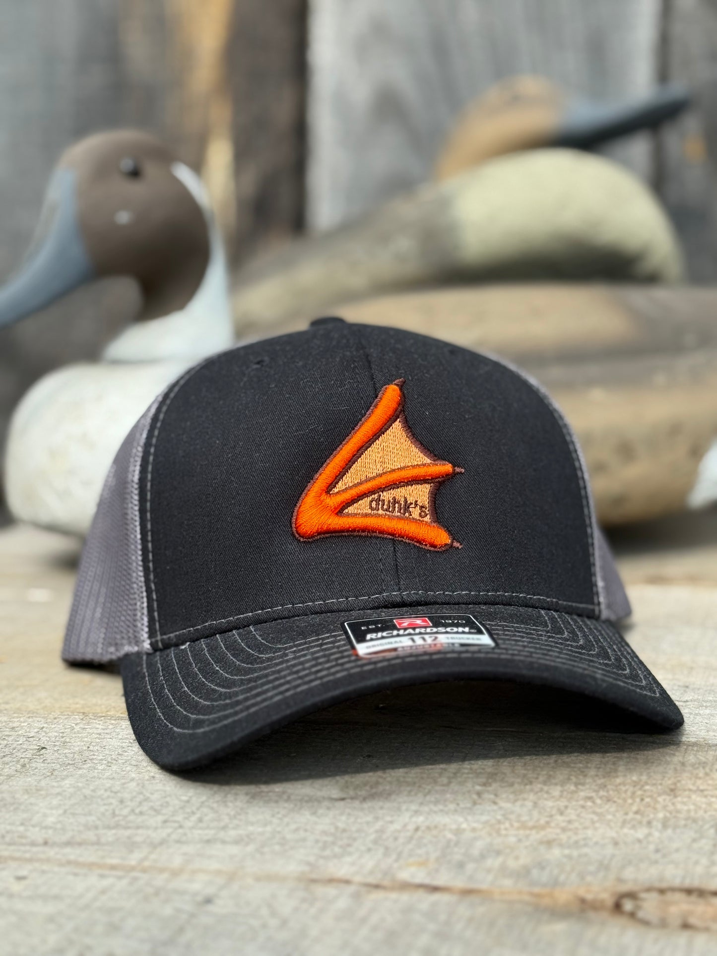 Black/Gray 112 - duhk's foot hat